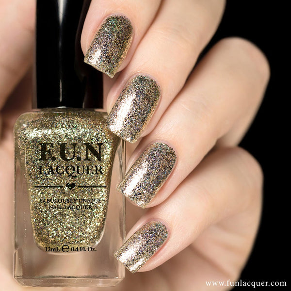 Pay Day (H) Mirror Chrome Holographic Nail Polish