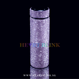 Lilac Purple Digital Smart Touch Thermos Flask