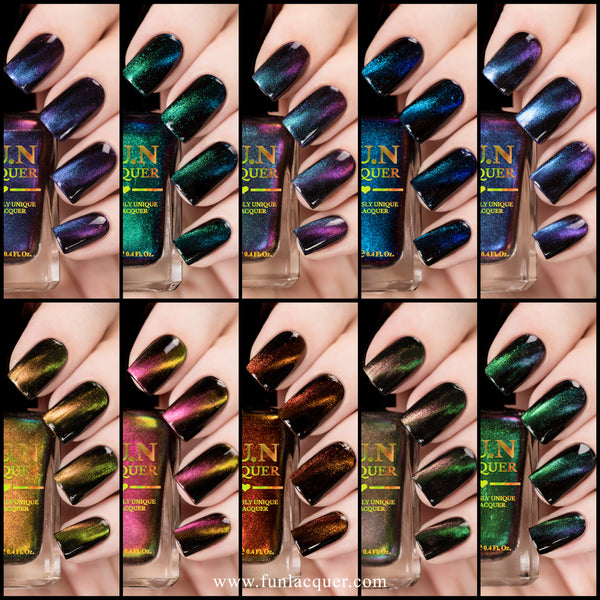 Whats Up Nails - Shorter Days Collection (6 Nail Polishes + Magnet)