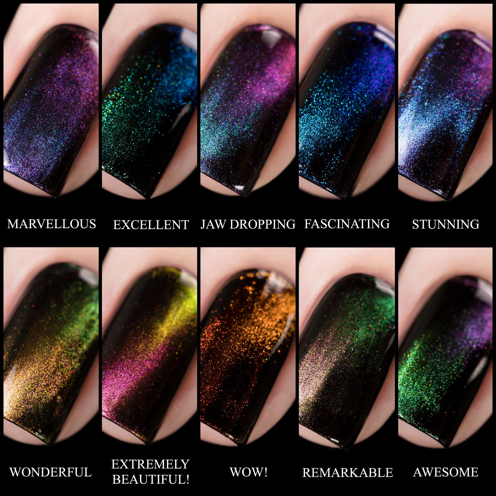 7th Anniversary Collection Multichrome Magnetic Nail Polish