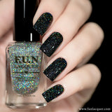 Diamond Dust Scattered Holographic Top Coat