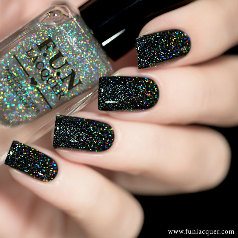 Diamond Dust Scattered Holo Top Coat
