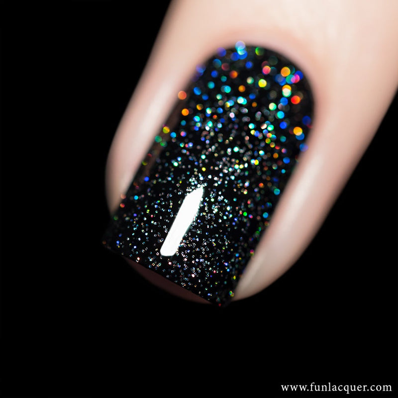Diamond Linear Holographic Top Coat – F.U.N LACQUER