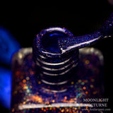 Moonlight Nocturne Purple Holographic Nail Polish