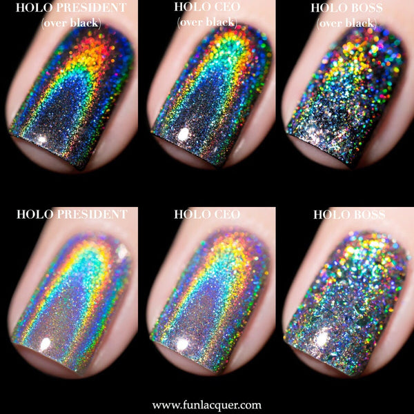 Holo Headquarters Collection Holographic Chrome Nails Kit