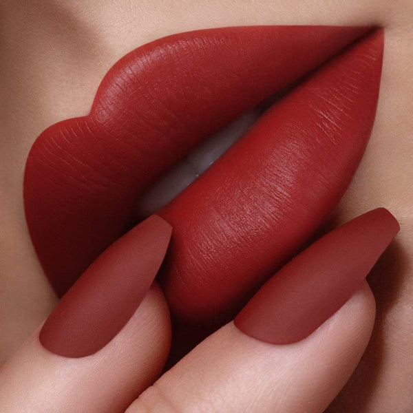 Passion 461 Blood Red Velvet Matte Lipstick