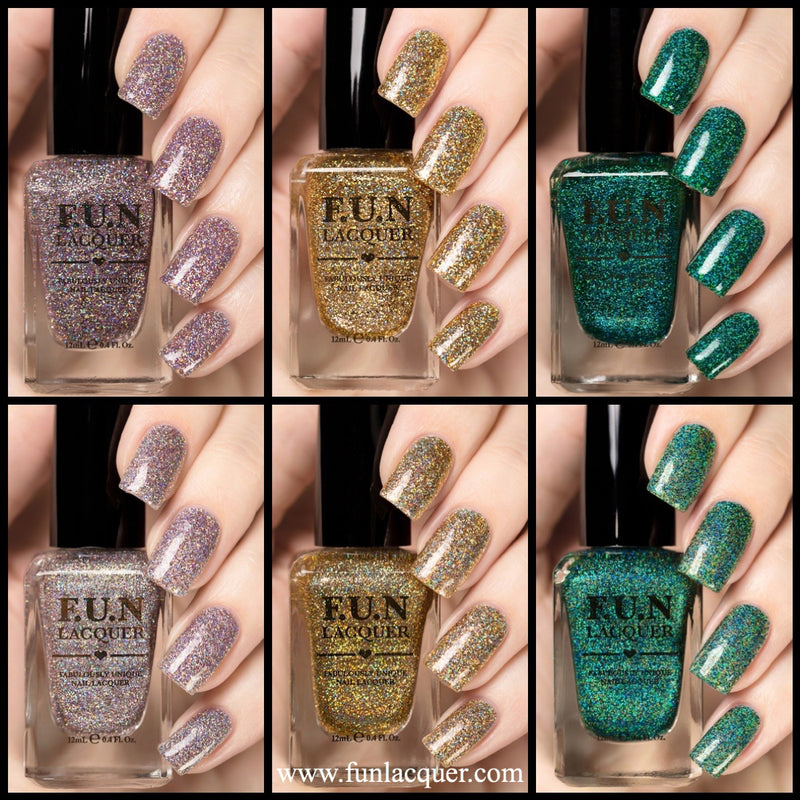 F.U.N Lacquer 1st Anniversary Collection Glitter Polish