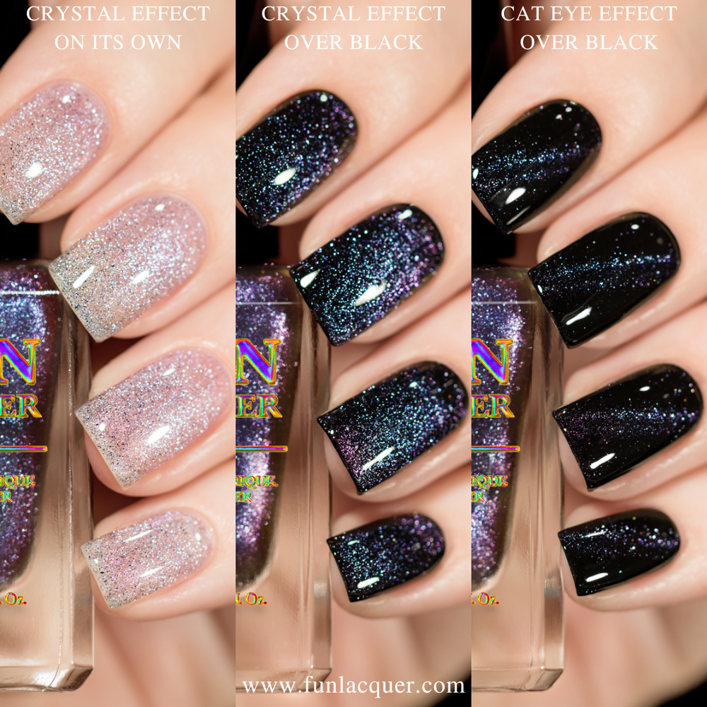 Lavender Platinum Diamond Magnetic Nail Polish – F.U.N LACQUER