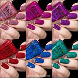 Valentine's 2019 Collection Long Lasting Holographic Glitter Nail Polish