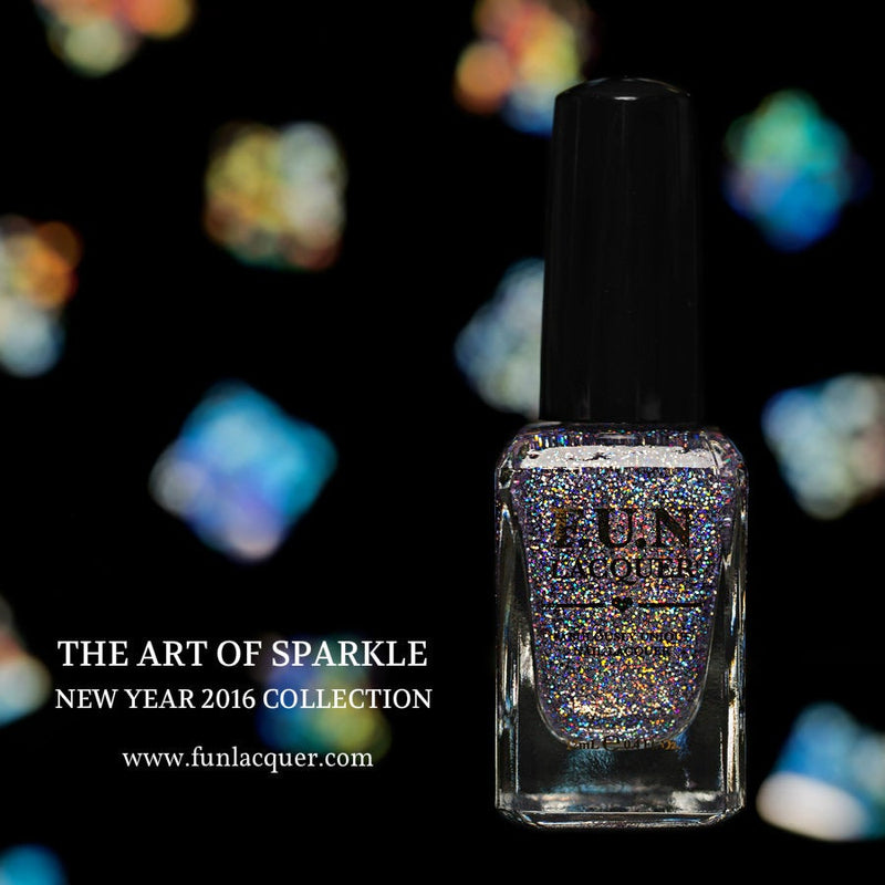 The Art of Sparkle (H) Holographic Glitter Nail Polish – F.U.N LACQUER