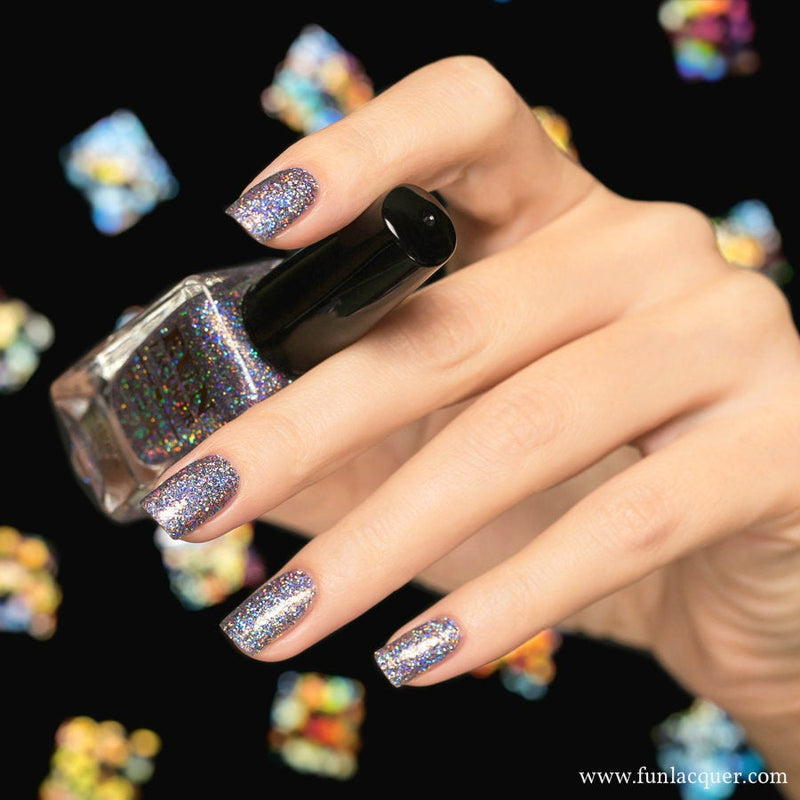 The Art of Sparkle (H) Lavender Holographic Glitter Nail Polish