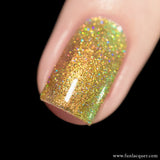 Beetle (H) Best Gold Color Shifting Holographic Nail Polish