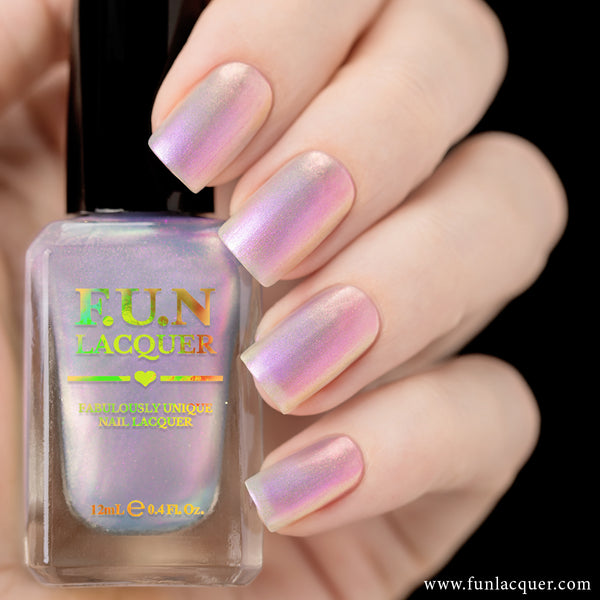 Crystal Color Shifting Iridescent Nail Polish – F.U.N LACQUER