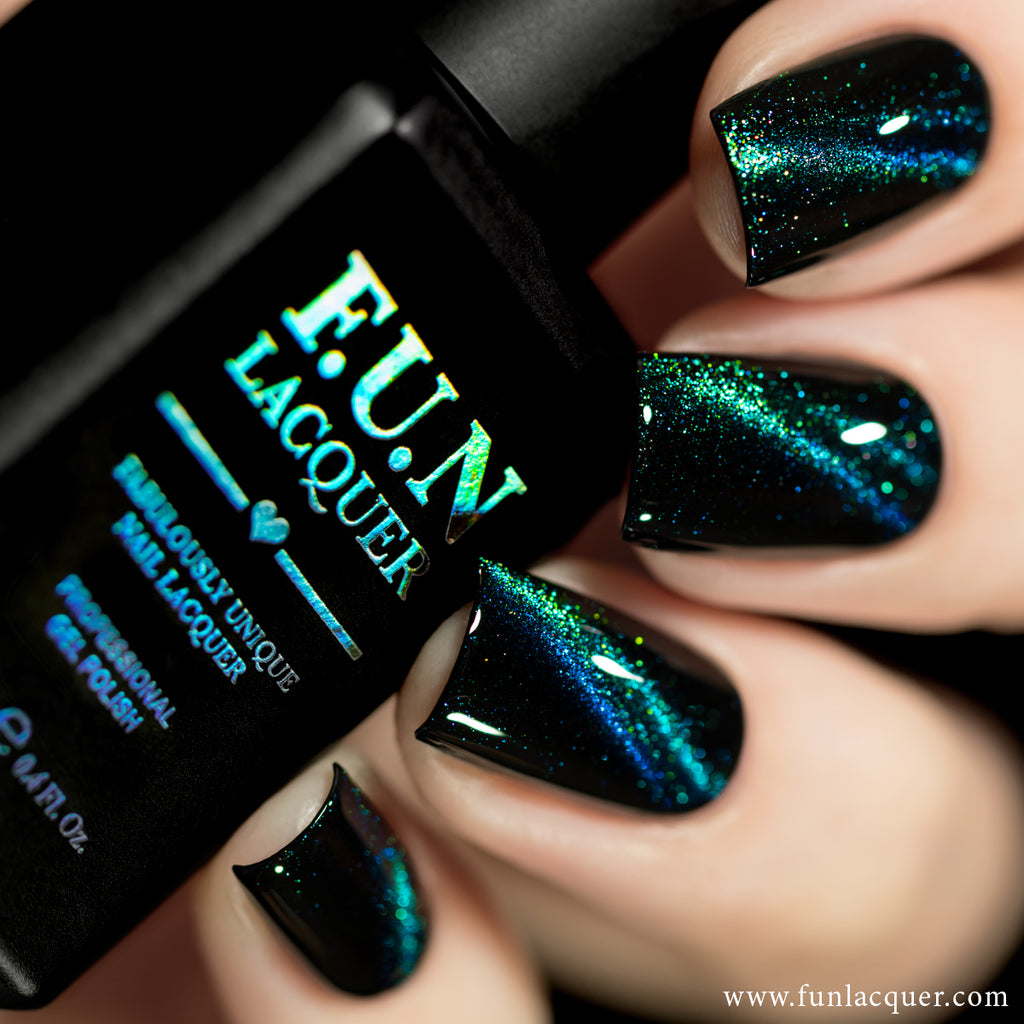 Experience Nail Art History with '001 A Decade' - Silver Holo Magnetic  Polish – F.U.N LACQUER