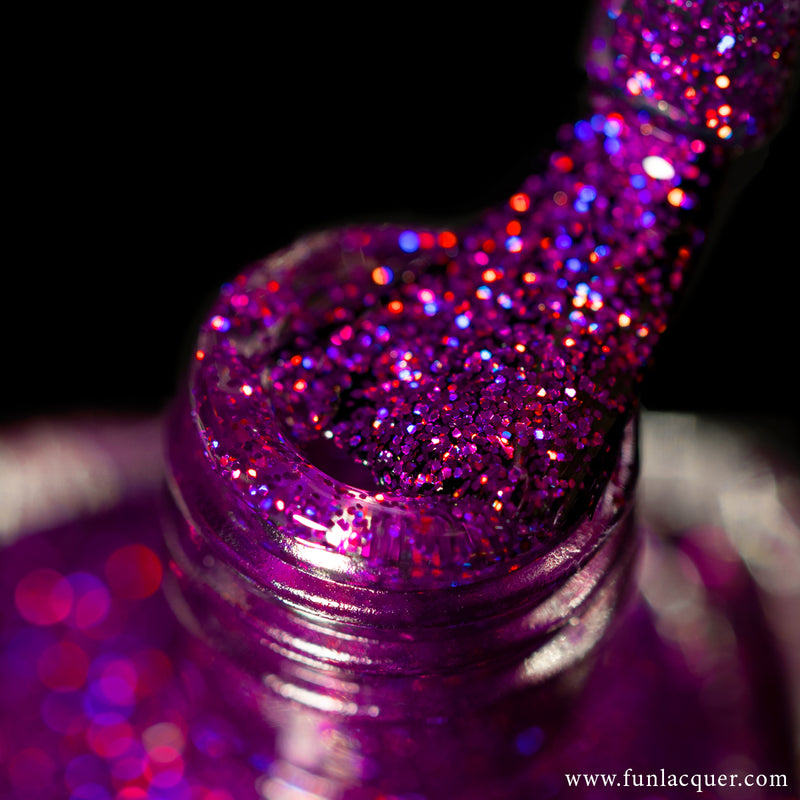 60 Glitter Nail Art Designs | Art and Design | Purple nail art designs, Purple  glitter nails, Purple nail art