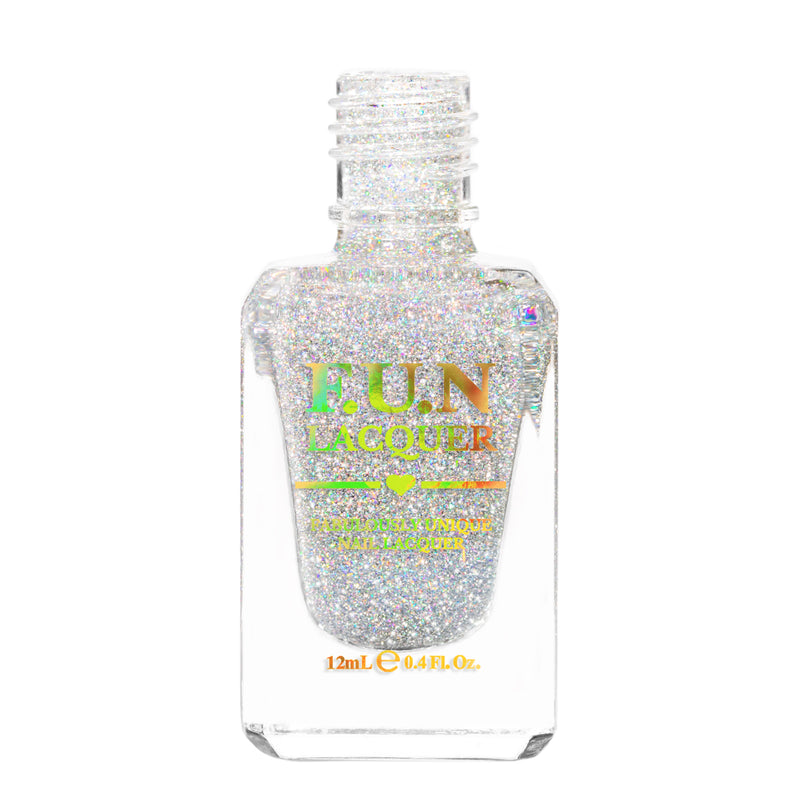 UAPainter HiGloss Heavy Sparkles Holographic Clear Topcoat Powder Coat Paint - 1 Lb (0.45kg)