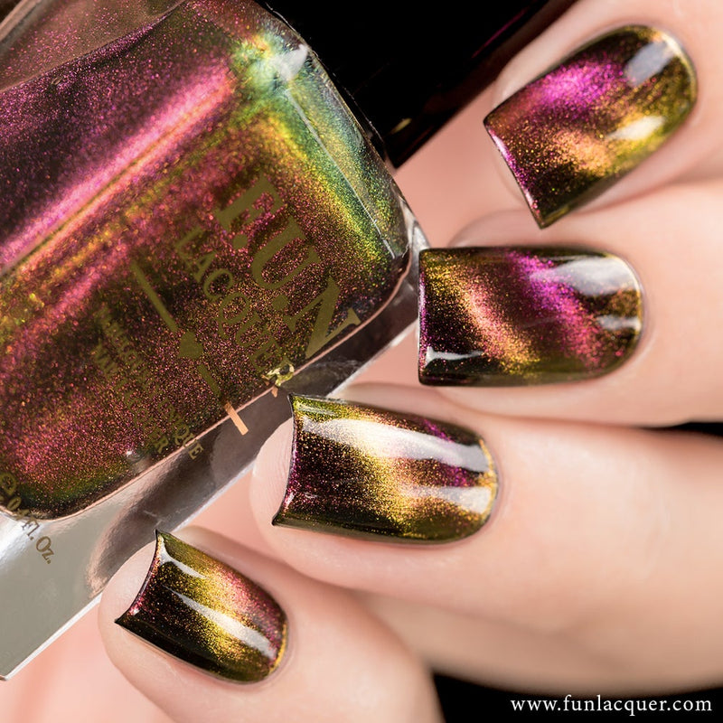 Nails Context: Fun Lacquer Magnetic Polishes