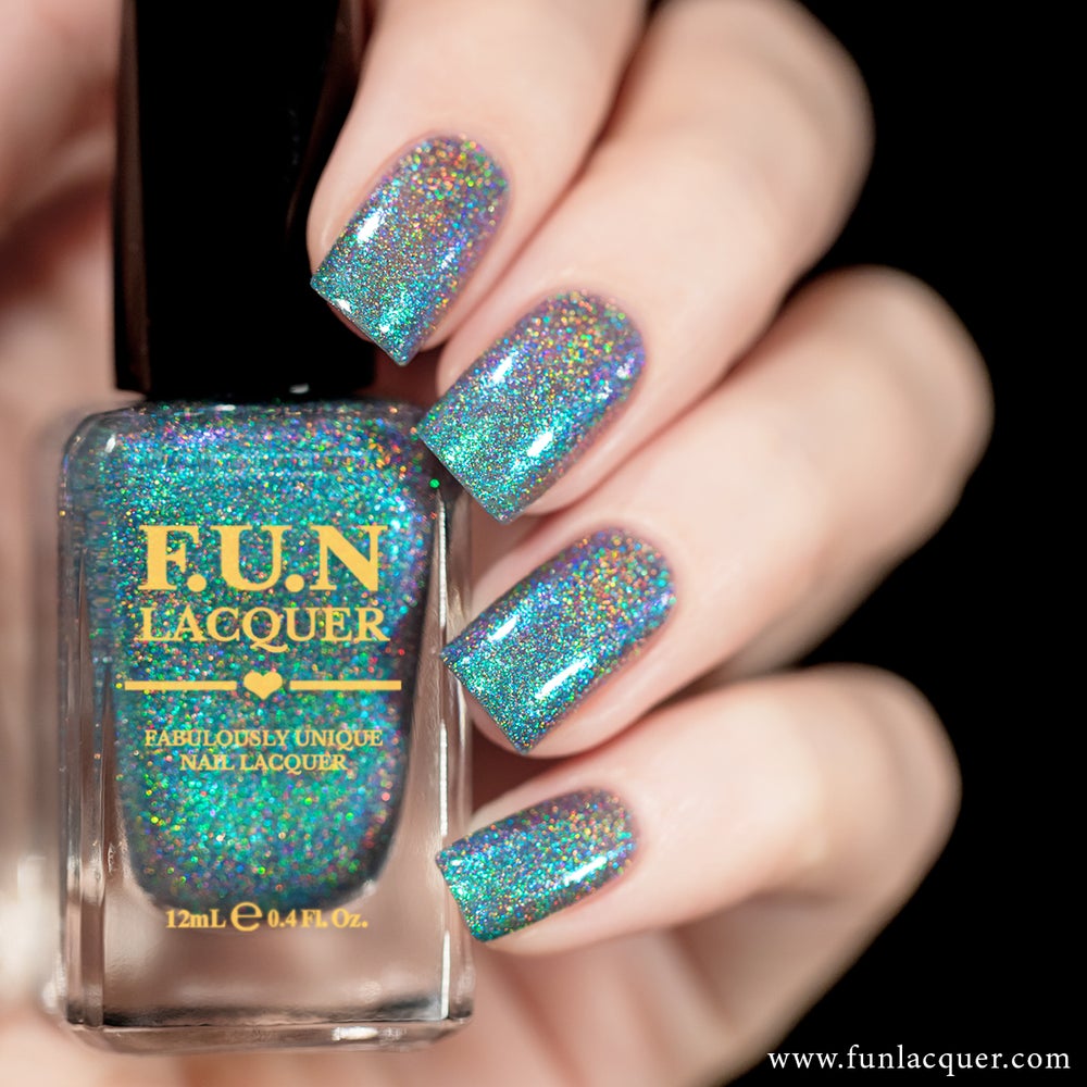 Peacock Color Shifting Holographic Nail Polish F.U.N LACQUER