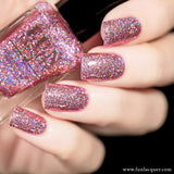 Pinky Promise Holo Glitter Nail Polish