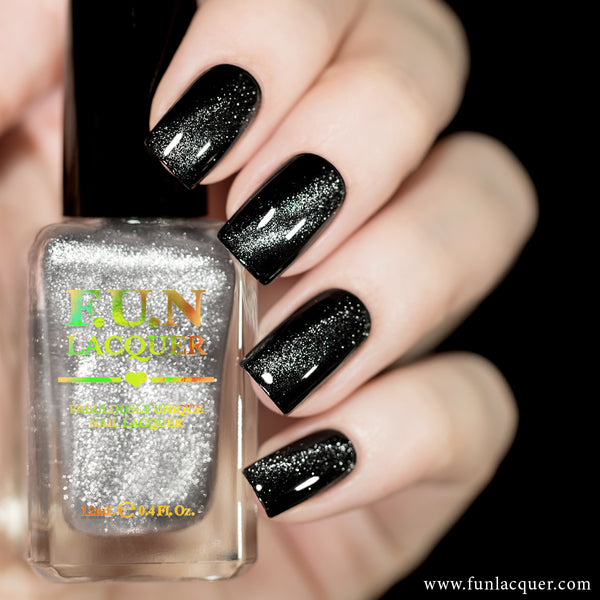 Black Glitter Nail Polish Pictures, Photos, and Images for Facebook,  Tumblr, Pinterest, and Twitter
