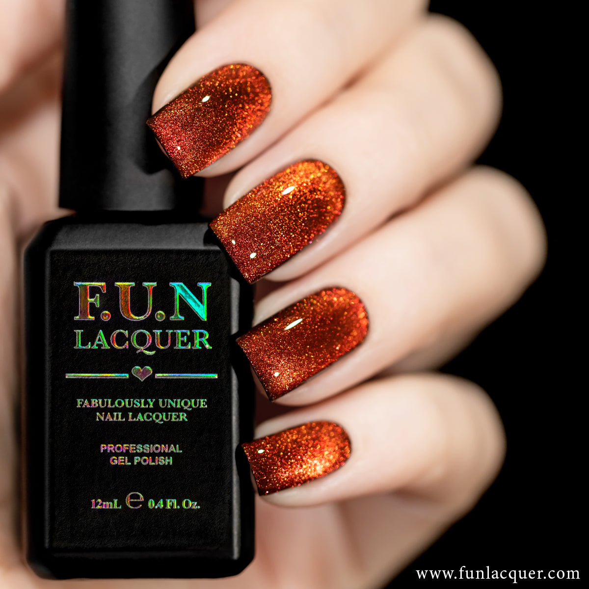 Strontium Gel Polish - Magnetic Chrome Finish Inspired by