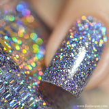The Art of Sparkle Holographic Glitter Nail