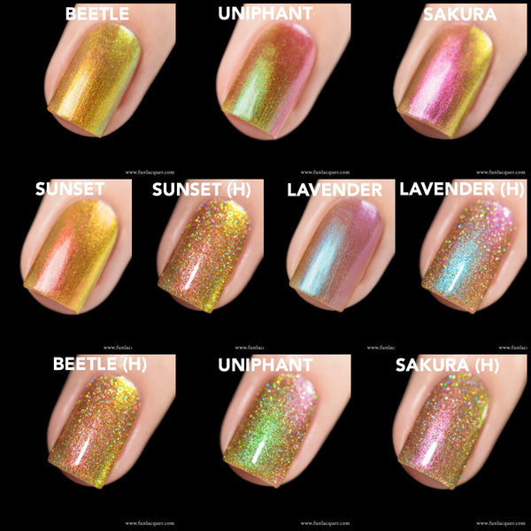 Spring/Summer 2019 Collection Iridescent Multichrome Holographic 